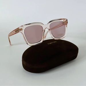 Tom Ford Sari 52mm Sunglasses Pink - image 1